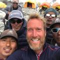 ben fogle with sherpas