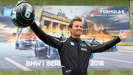 Nico Rosberg Tests The New Gen2 Formula E Car Cnn Video