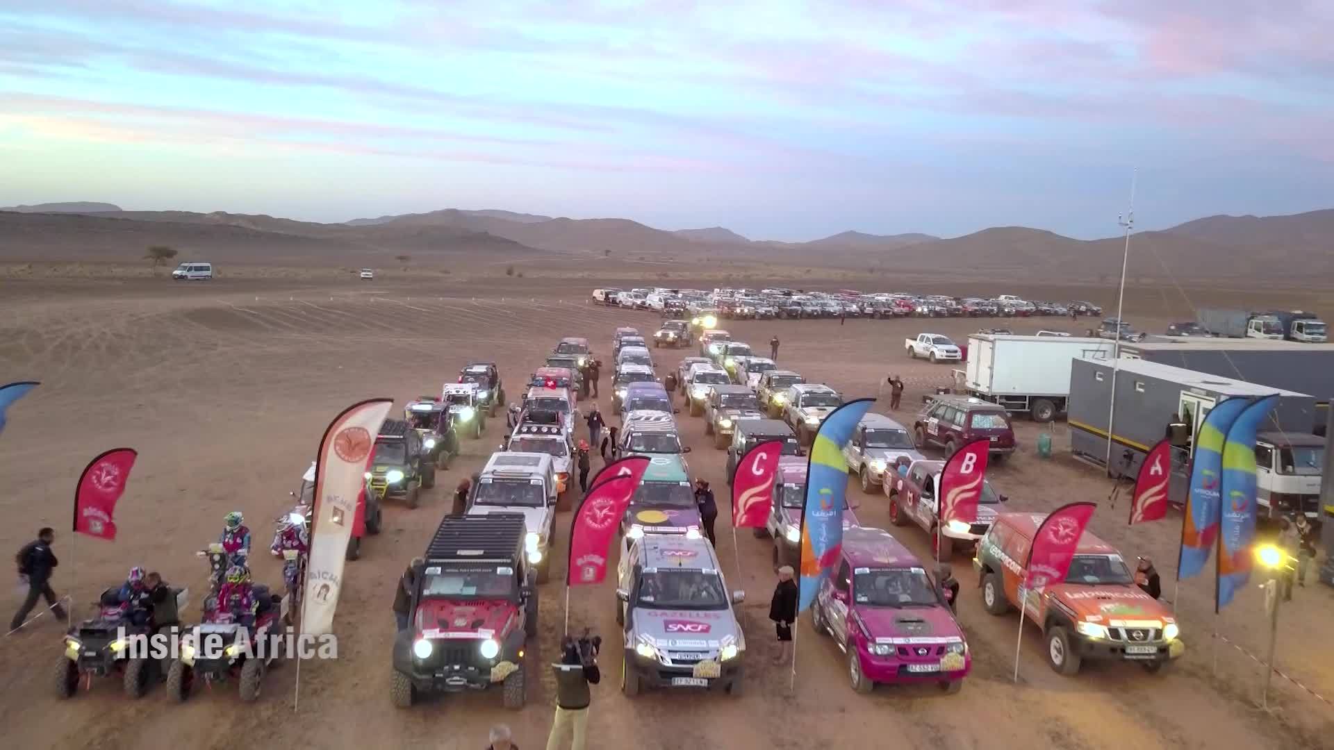 The Rallye Des Gazelles Cnn Video