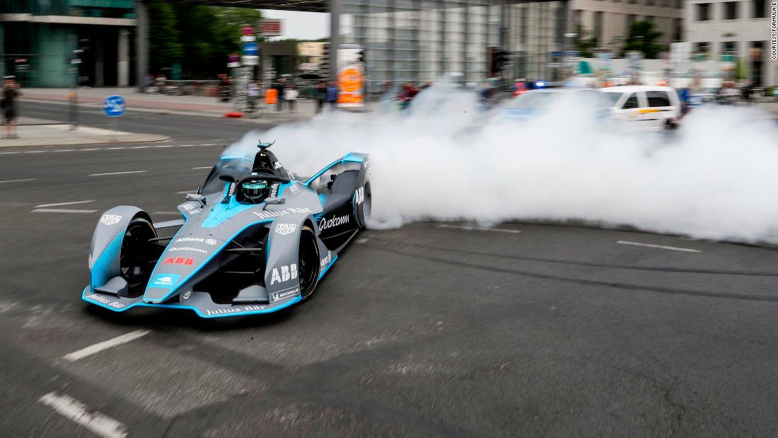 &quot;It is a huge step in technology and innovation,&quot; Rosberg told CNN&#39;s Superchaged. &quot;It was exciting to drive through the city -- through my capital city -- past the landmarks, and I did a donut as well in the middle of the city, so that was cool.&quot;