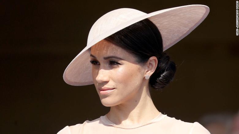 Meghan, Duchess of Sussex, attends The Prince of Wales&#39; 70th birthday patronage celebration.