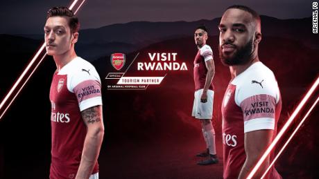 Arsenal signs shirt-sponsorship deal with Rwanda 