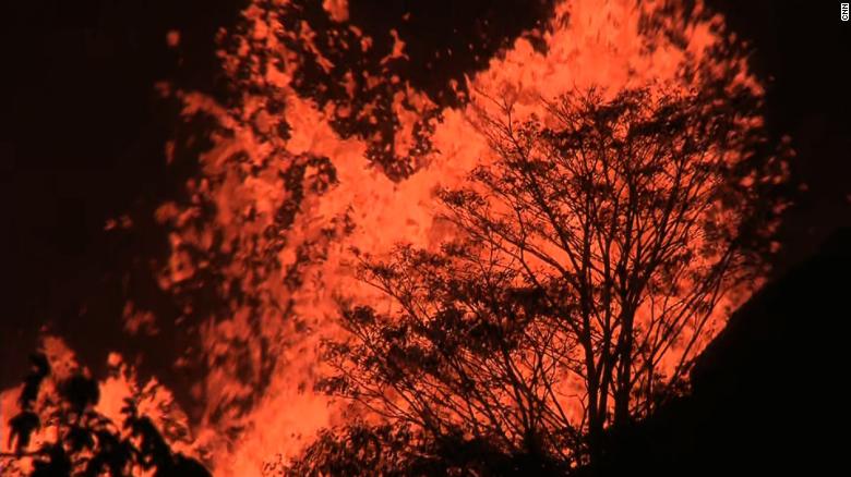 See lava from Hawaii volcano reach the ocean