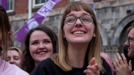 Ireland&#39;s yes voters celebrate a &#39;leap forward&#39; in landmark vote on abortion