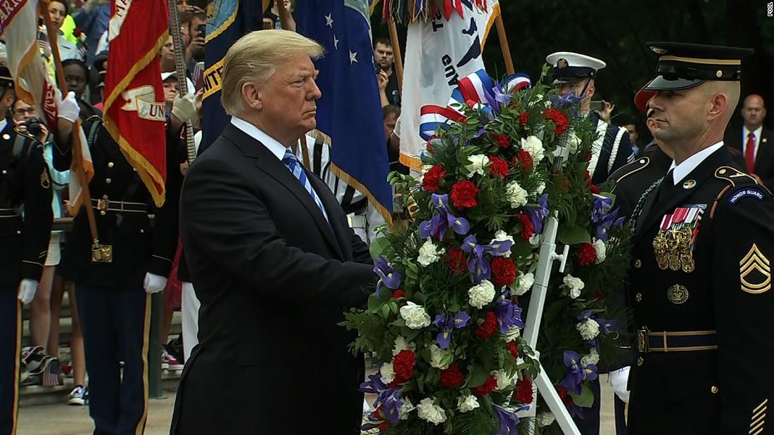 Trump to participate in Memorial Day wreath laying at Arlington