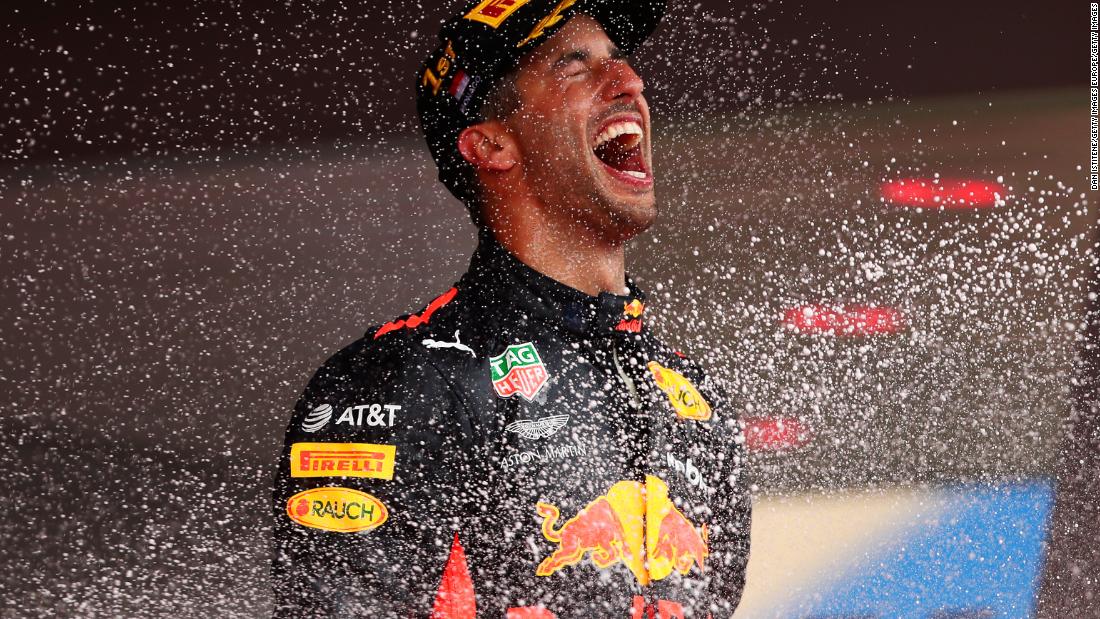 Hamilton -- 110 points&lt;br /&gt;Vettel -- 96 points&lt;br /&gt;Ricciardo -- 72 points