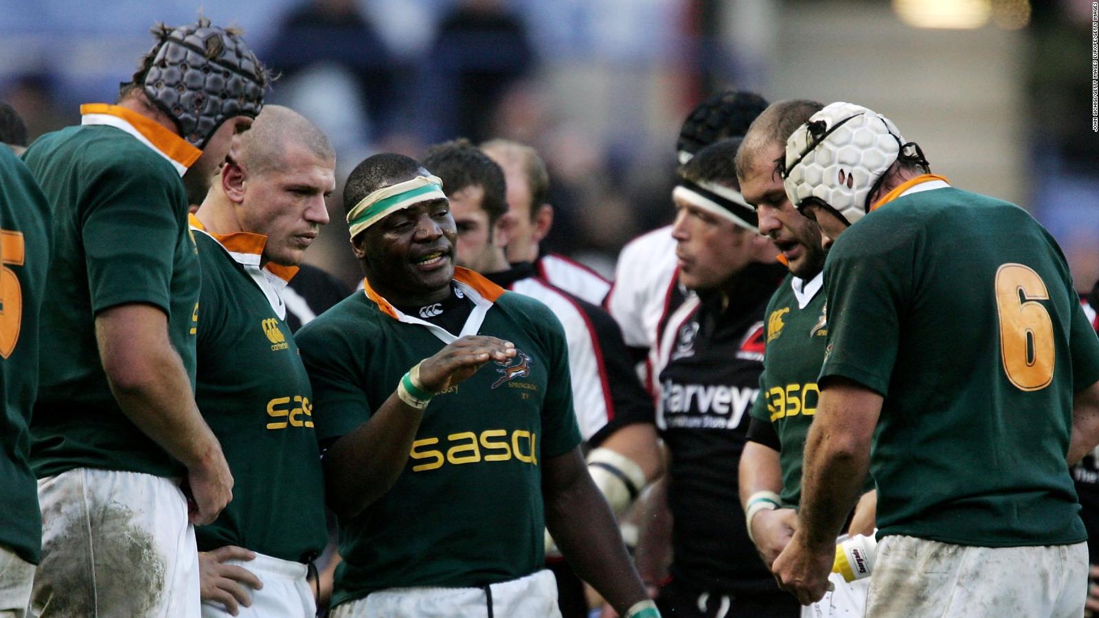 Siya Kolisi South Africa names first black rugby captain in 127year