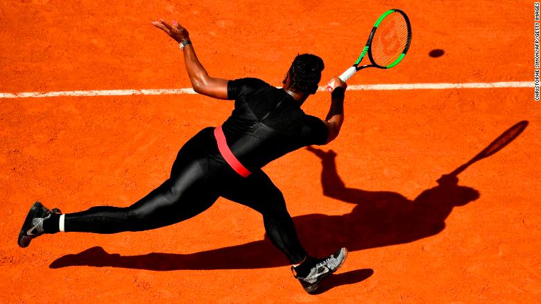 Williams had not played in the French Open since 2016.