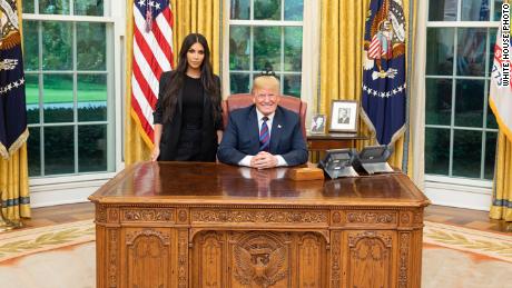 Kim Kardashian West met with President Trump in May 2018 to discuss prison reform.