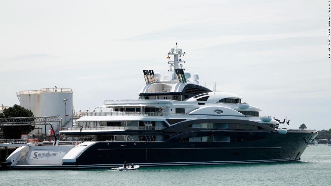 The 134-meter superyacht Serene was &lt;a href=&quot;https://www.nytimes.com/2016/10/16/world/rise-of-saudi-prince-shatters-decades-of-royal-tradition.html&quot; target=&quot;_blank&quot;&gt;reportedly purchased&lt;/a&gt; by Saudi Crown Prince Mohammed bin Salman from Russian vodka tycoon Yuri Schefler in 2015 for $550 million. Previously, it had been rented by Microsoft founder Bill Gates &lt;a href=&quot;https://www.upi.com/Top_News/US/2014/08/10/Bill-Gates-takes-vacation-on-330M-yacht/8141407687450/&quot; target=&quot;_blank&quot;&gt;for $5 million per week. &lt;/a&gt;In 2017 the ship sustained damage &lt;a href=&quot;http://www.superyachtnews.com/fleet/134m-serene-runs-aground-in-red-sea&quot; target=&quot;_blank&quot;&gt;when it ran aground off the coast of Egyptian resort Sharm El Sheikh. &lt;/a&gt;