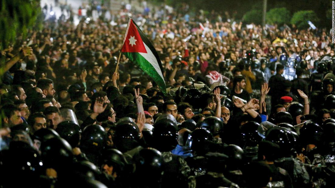 Jordanians take to the streets to protest austerity measures CNN