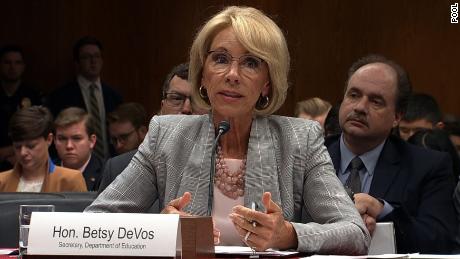 Betsy DeVos&#39; security detail estimated to cost $1 million more in 2019