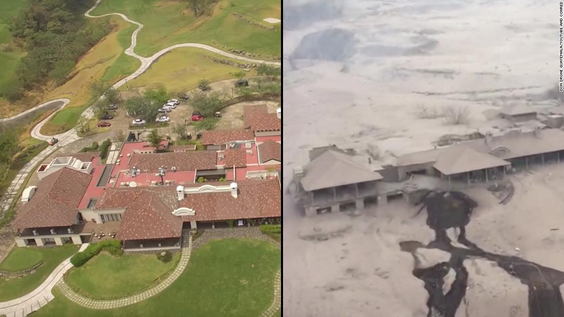 Before and after photos show the devastation from Guatemala volcano - CNN