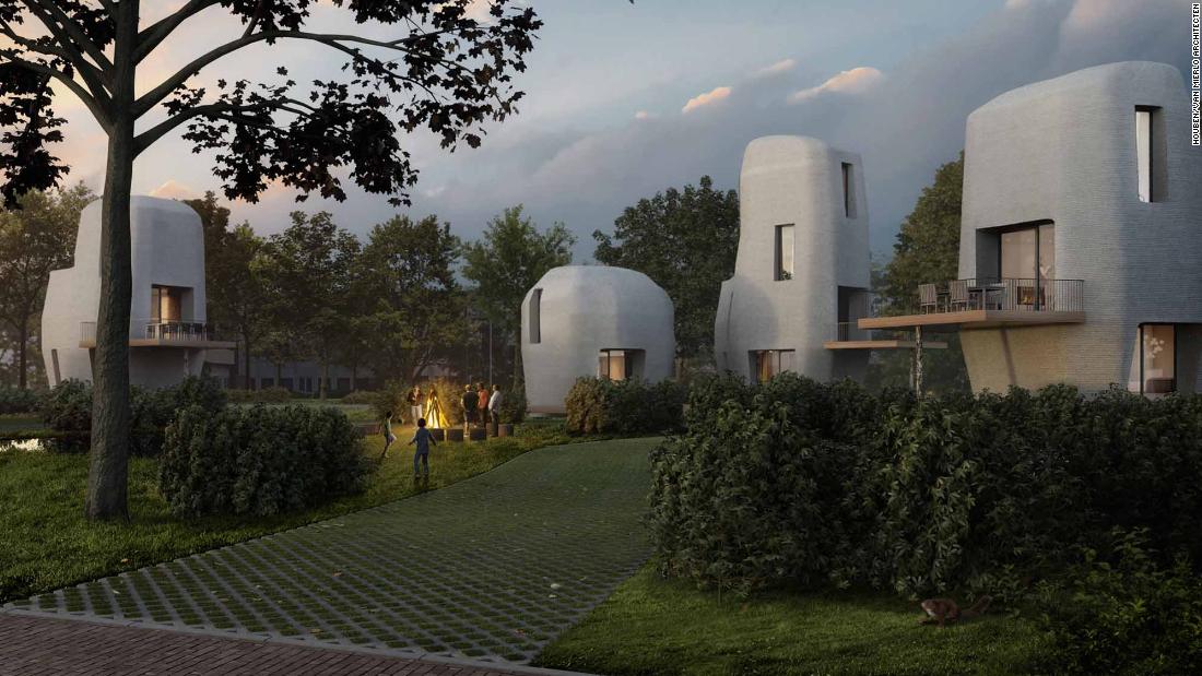 Netherlands to host small community of 3Dprinted houses CNN Style