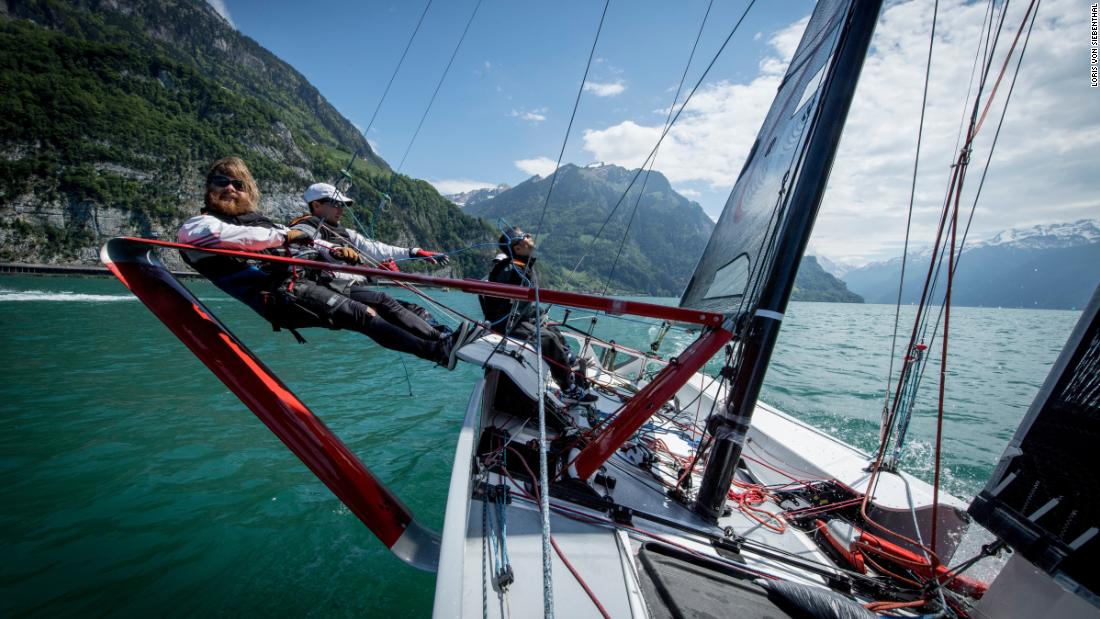 &quot;For a long time, I&#39;ve been watching the extraordinary performance of foiling sailing boats...but it is still an evolving area, and I&#39;ve always found that there is something missing,&quot; said Eric Monnin.