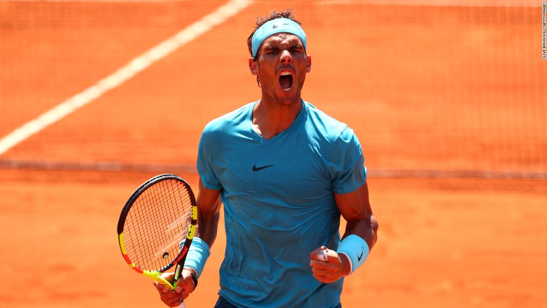 Nadal was rattled for a set and a half against Argentine Diego Schwartzman but he took advantage of an overnight rain delay and returned with renewed vigor to win in four sets to reach the semifinals. 