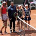 Serena Venus Williams doubles French Open Roland Garros Paris