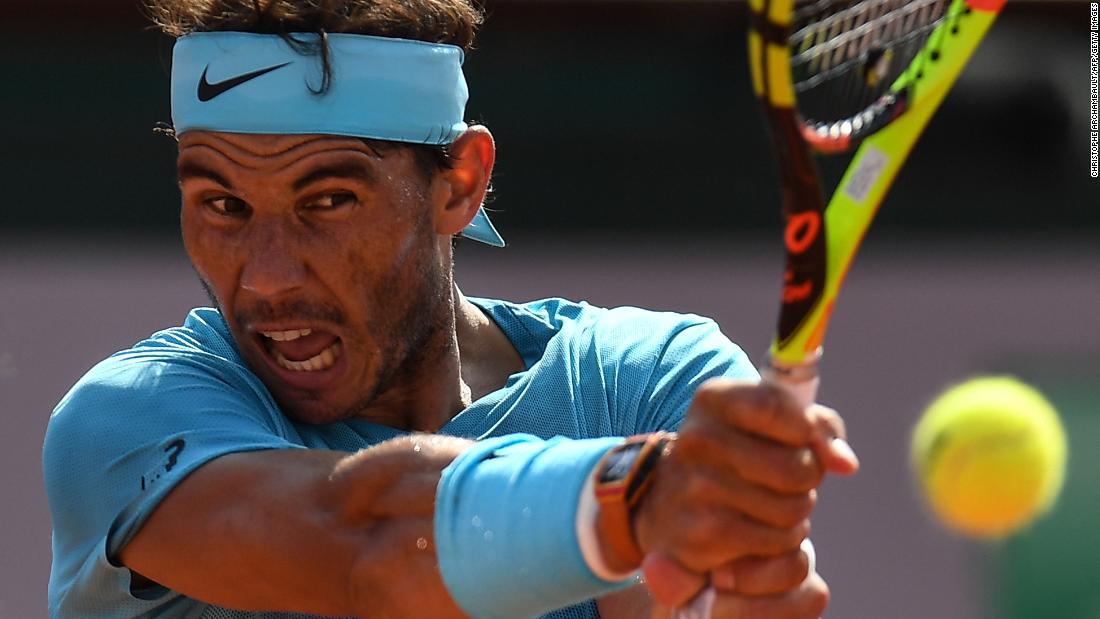 Nadal had kept alive his bid for an unprecedented 11th French Open title with a dominant semifinal win over Juan Martin del Potro in Paris.