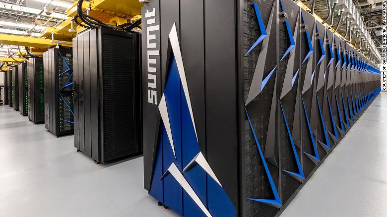 Summit, the world's most powerful supercomputer, modeled how different drug compounds might prevent the coronavirus from spreading to other cells. 