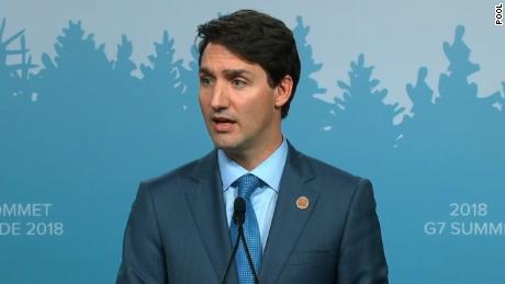 Trudeau: Canadians will not be pushed around 