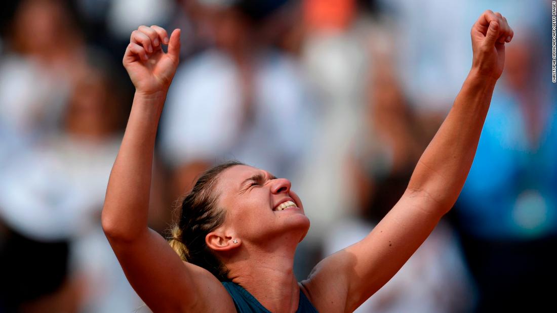 Simona Halep beat Sloane Stephens in three sets Saturday to win the French Open and her first major after losing three grand slam finals. 