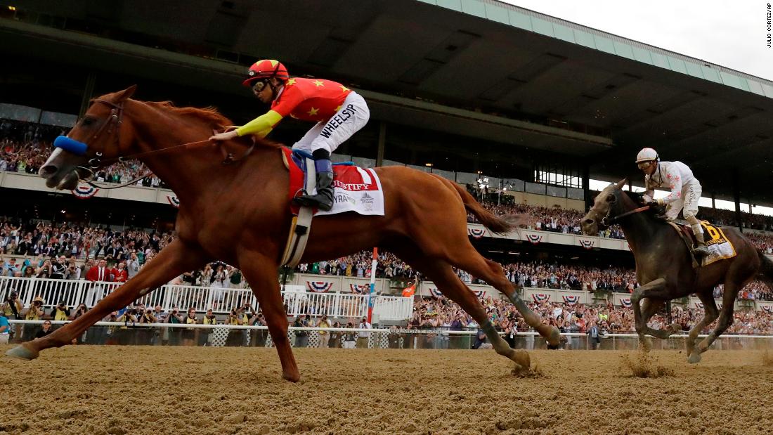Justify 13th horse to win Triple Crown CNN Video