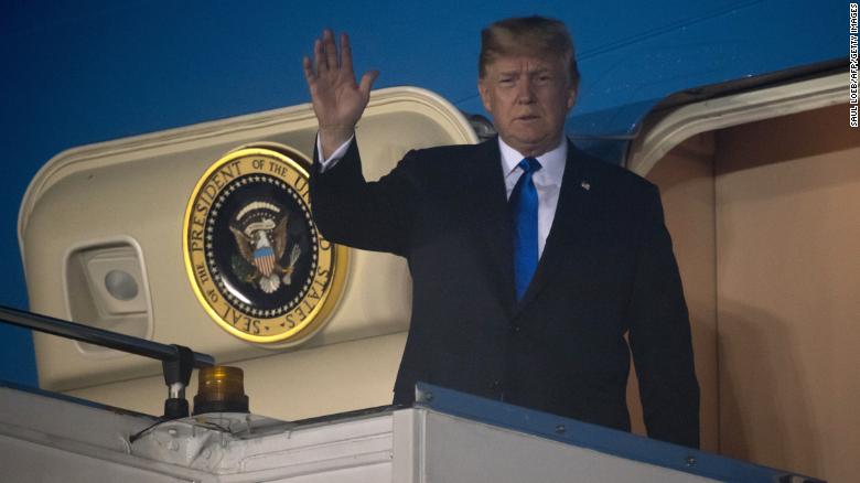 Trump Arrives In Singapore Ahead Of Historic North Korea Summit Cnnpolitics 8678