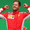 Vettel podium