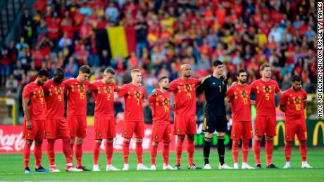 The Belgians, ranked third in the world, have some sweet threads. 