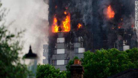 The public inquiry is looking into Grenfell's combustible cladding, which is believed to have caused the blaze's rapid spread.