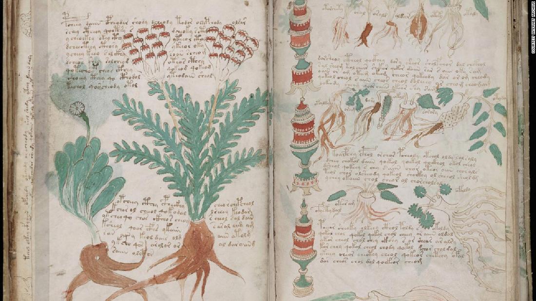 This medieval manuscript has provoked speculation since it turned up in a bookshop a century ago. Written in an unreadable script, it includes illustrations of plants, women and astrological symbols.&lt;br /&gt;