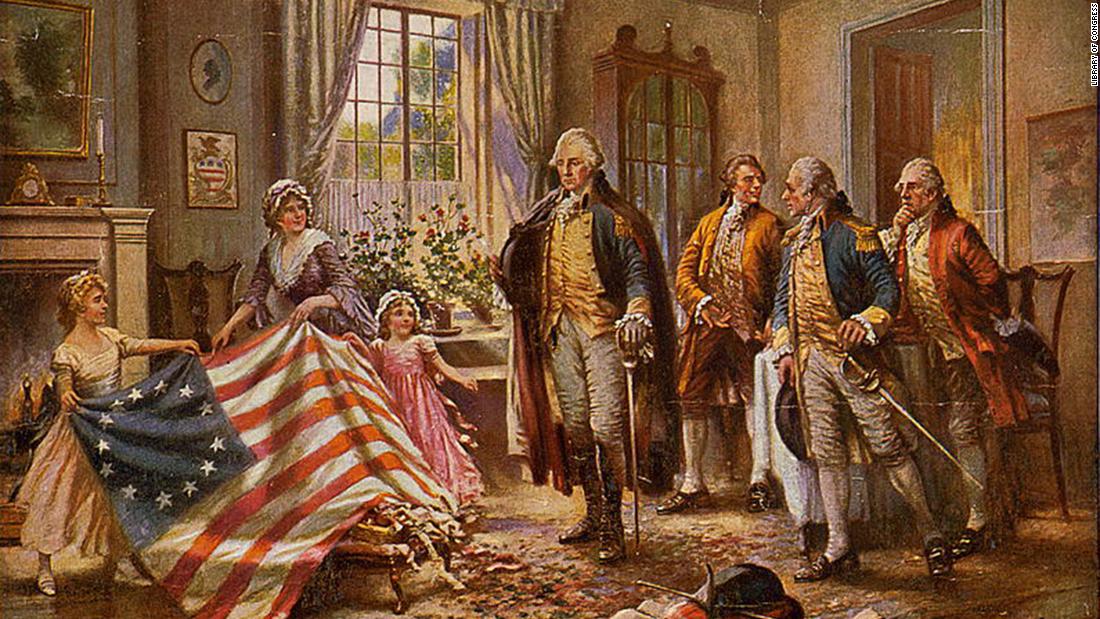 betsy ross flag slavery