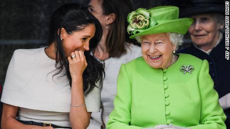Queen Elizabeth II will be one of the first to hear news of the birth of Meghan and Harry&#39;s baby.