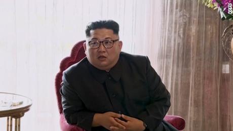 The North Korean leader appeared relaxed before the summit.