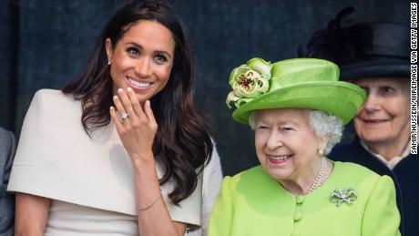 Meghan Markle joins the Queen for joint royal outing