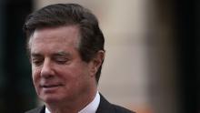 Former Trump campaign manager Paul Manafort leaves the Albert V. Bryan U.S. Courthouse after an arraignment hearing March 8, 2018 in Alexandria, Virginia. Manafort pleaded not guilty to new tax and fraud charges, brought by special counsel Robert MuellerÕs Russian interference investigation team, at the Alexandria federal court in Virginia, where he resides. A trial date has been set for July 10, 2018. Alex Wong/Getty Images
