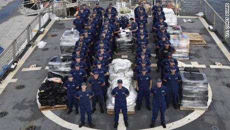 US Coast Guard crew seizes cocaine worth $206 million