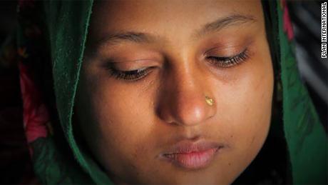 Jahida, 17, experiences severe period pain. She wishes she had medication to help her cope.