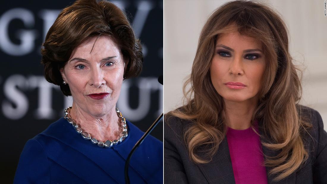 A Stunning Display Of First Ladies Enduring Moral Power Opinion Cnn 