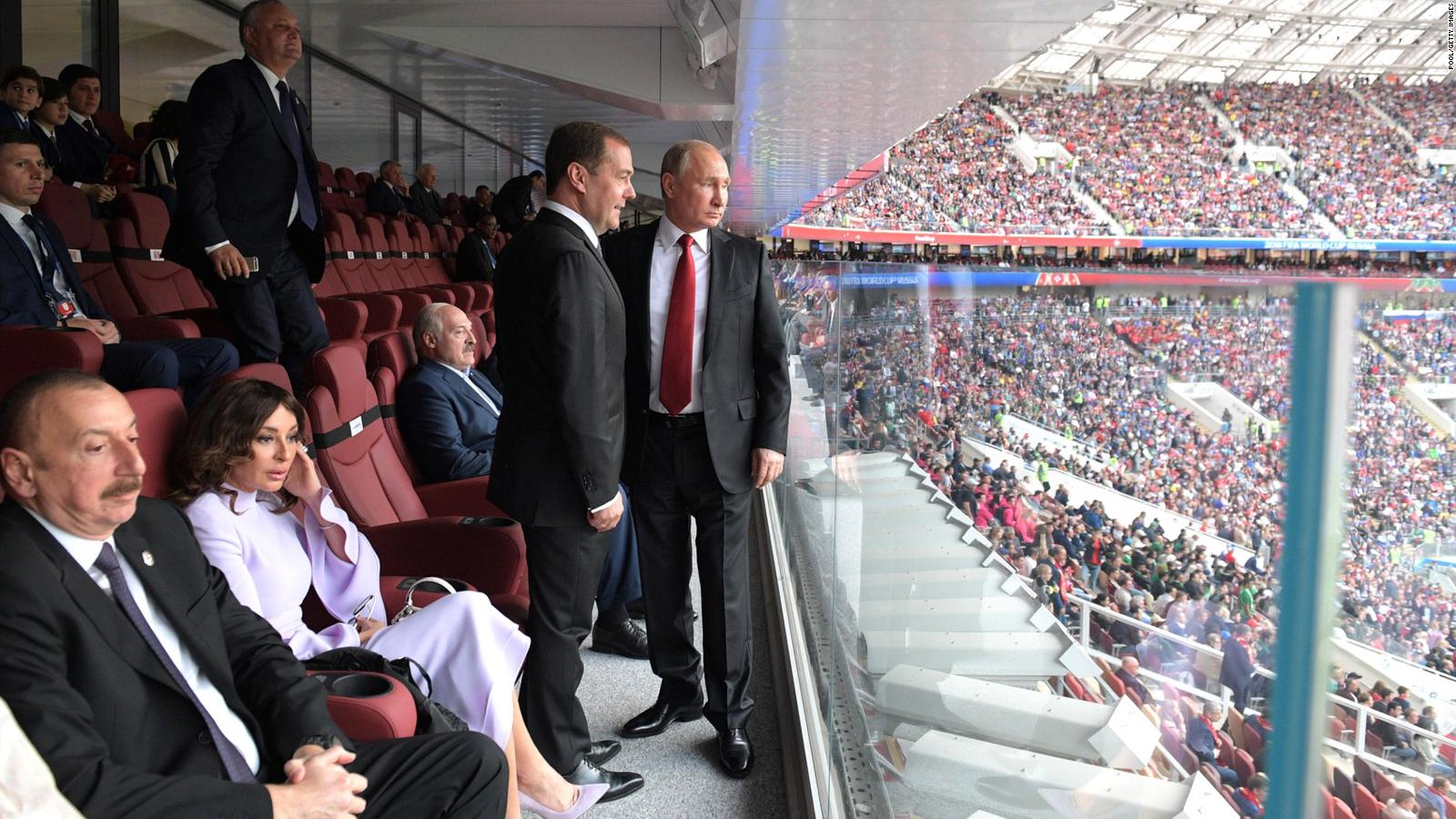Vladimir Putin Scores Diplomatic Goals At The World Cup Cnn
