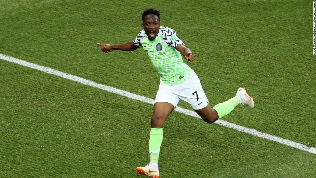 Ahmed Musa&#39;s brace gives Nigeria hope of reaching the knockout stages.