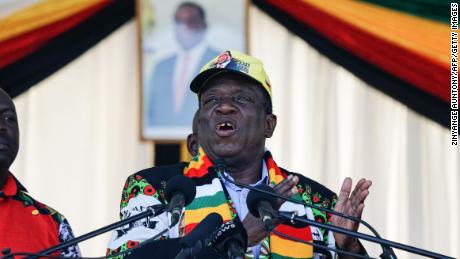 Zimbabwe&#39;s leader skipping World Economic Forum in Davos after violent protests 