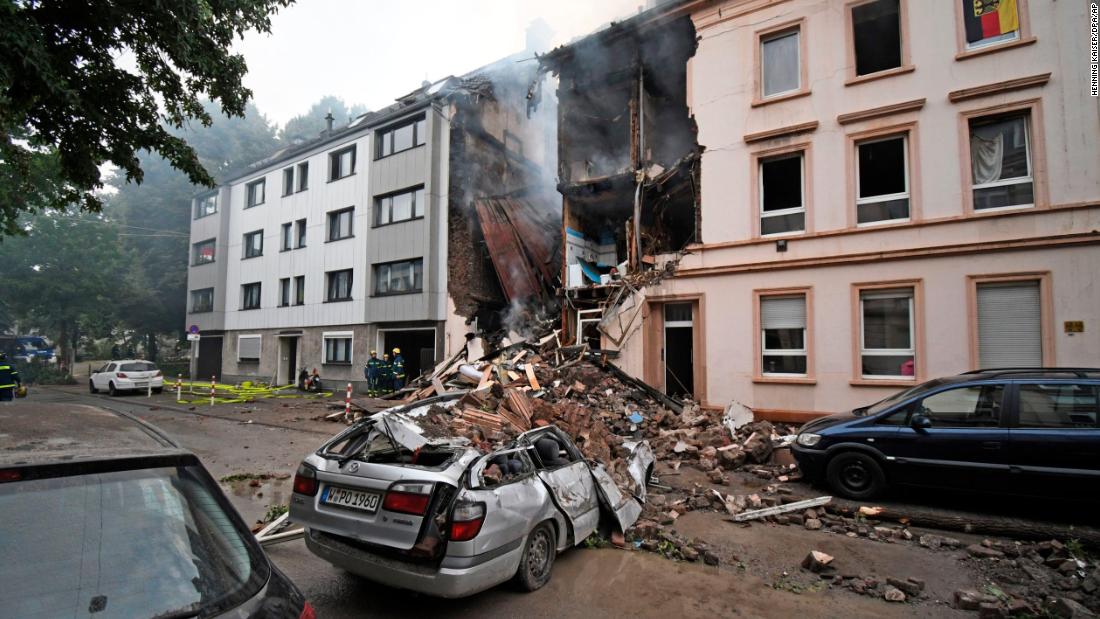 At least 5 injured in building explosion and fire in Germany