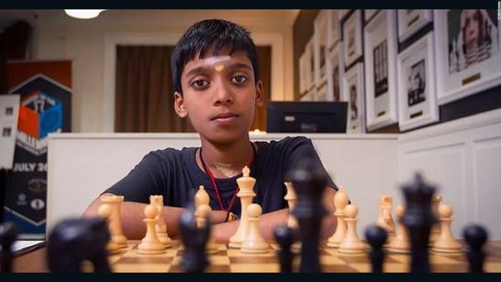 Indian boy world's secondyoungest chess grandmaster CNN