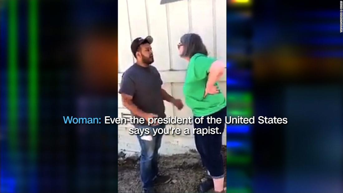 Woman In Viral Rant Berates Man For Being Rapist Illegal Cnn 