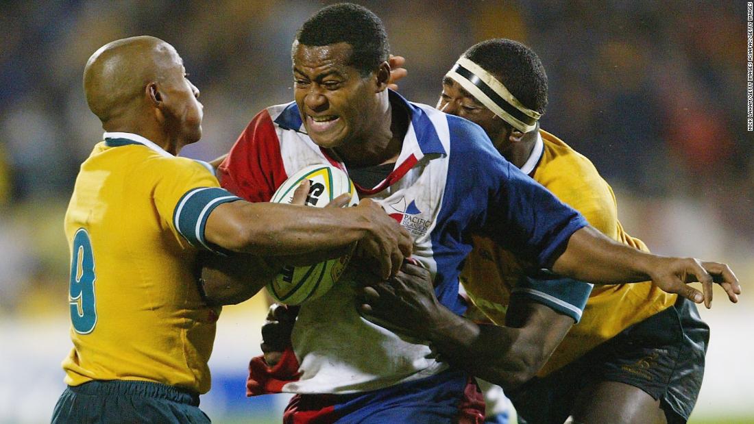 He also played eight times for the Pacific Islanders, a composite team with players from Fiji, Samoa and Tonga. 