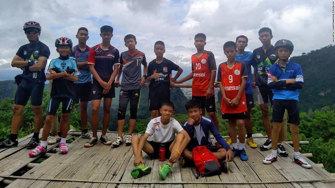 Image result for Footballers, Coach Rescued Alive After Being Trapped In Cave For 9-Days