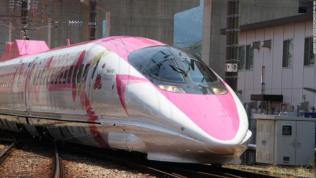 Hello Kitty Shinkansen bullet train set to roll in Japan CNN Travel