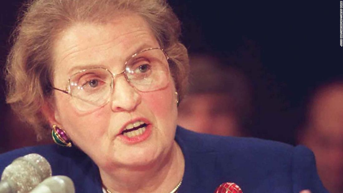 Former Secretary of State Madeleine Albright’s funeral to be held in Washington on Wednesday