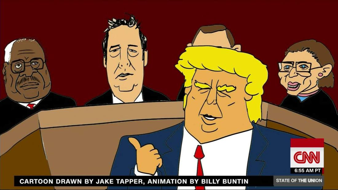 State of the Cartoonion: Trump s dream Court CNN Video